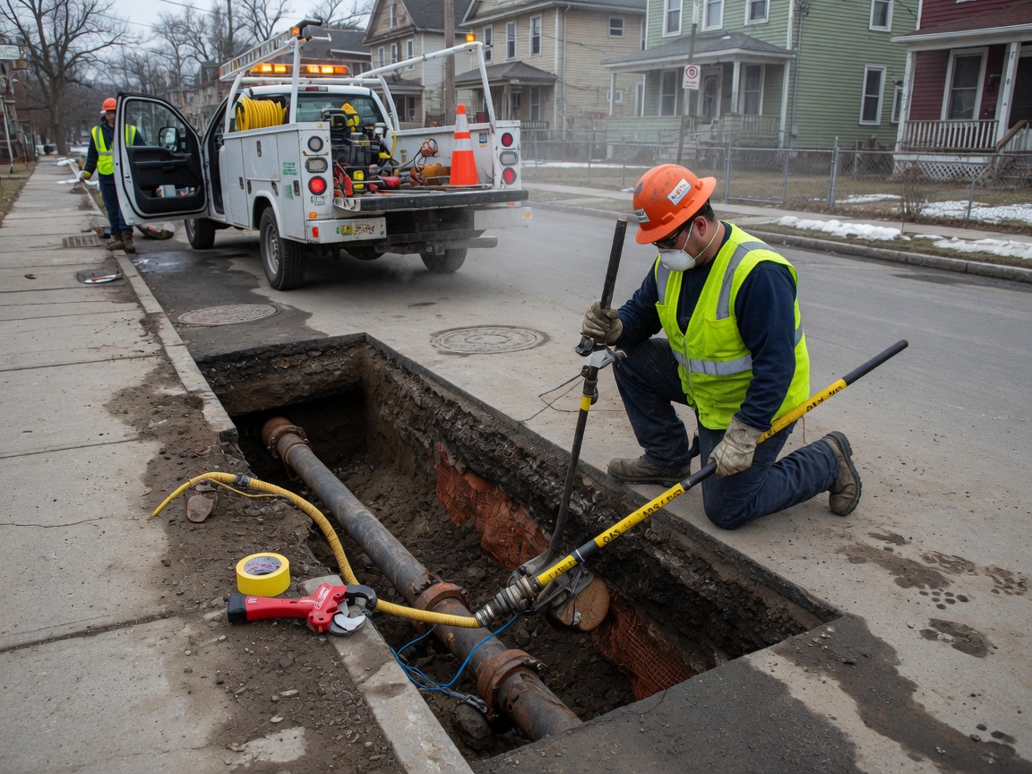 Gas Line Repair in Binghamton, NY